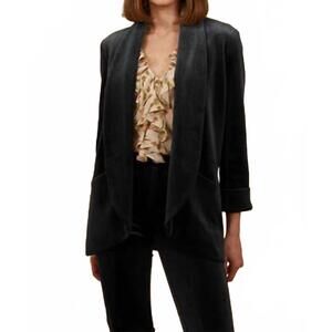 NEW TRAFFIC PEOPLE corrie bratter boyfriend jacket in black